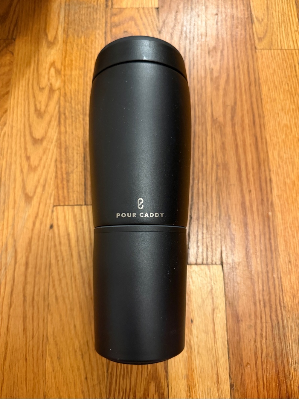 Pour Caddy Matte Black Travel Tumbler